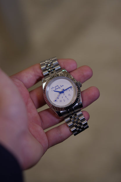 Seiko Datejust Who Cares I'm Already Late