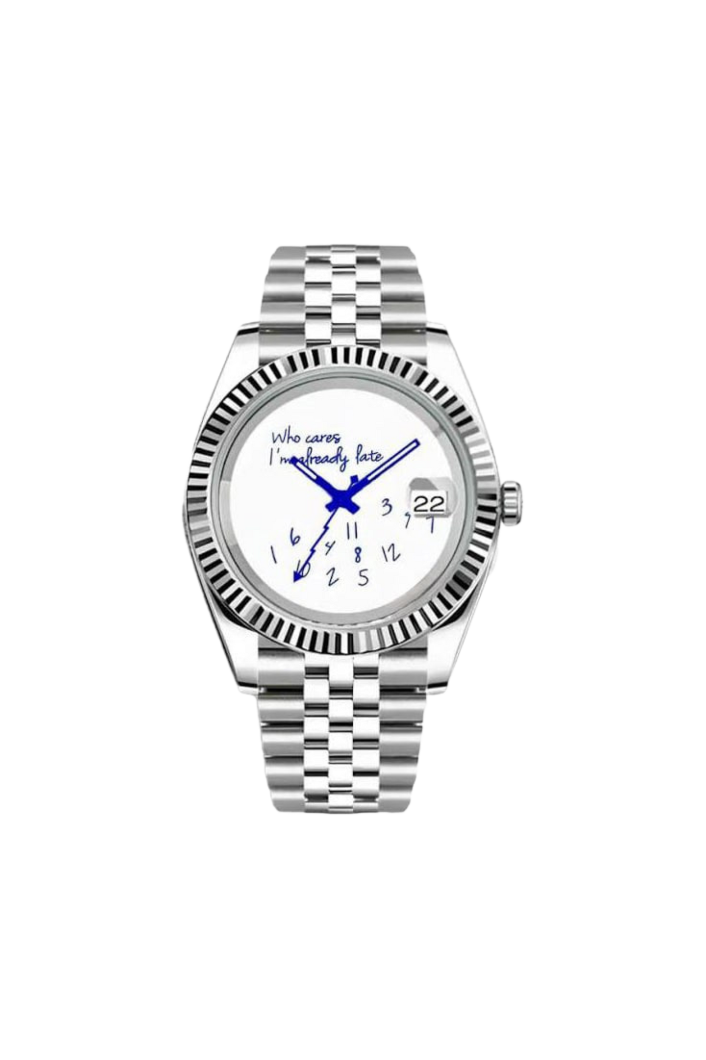 Seiko Datejust Who Cares I'm Already Late